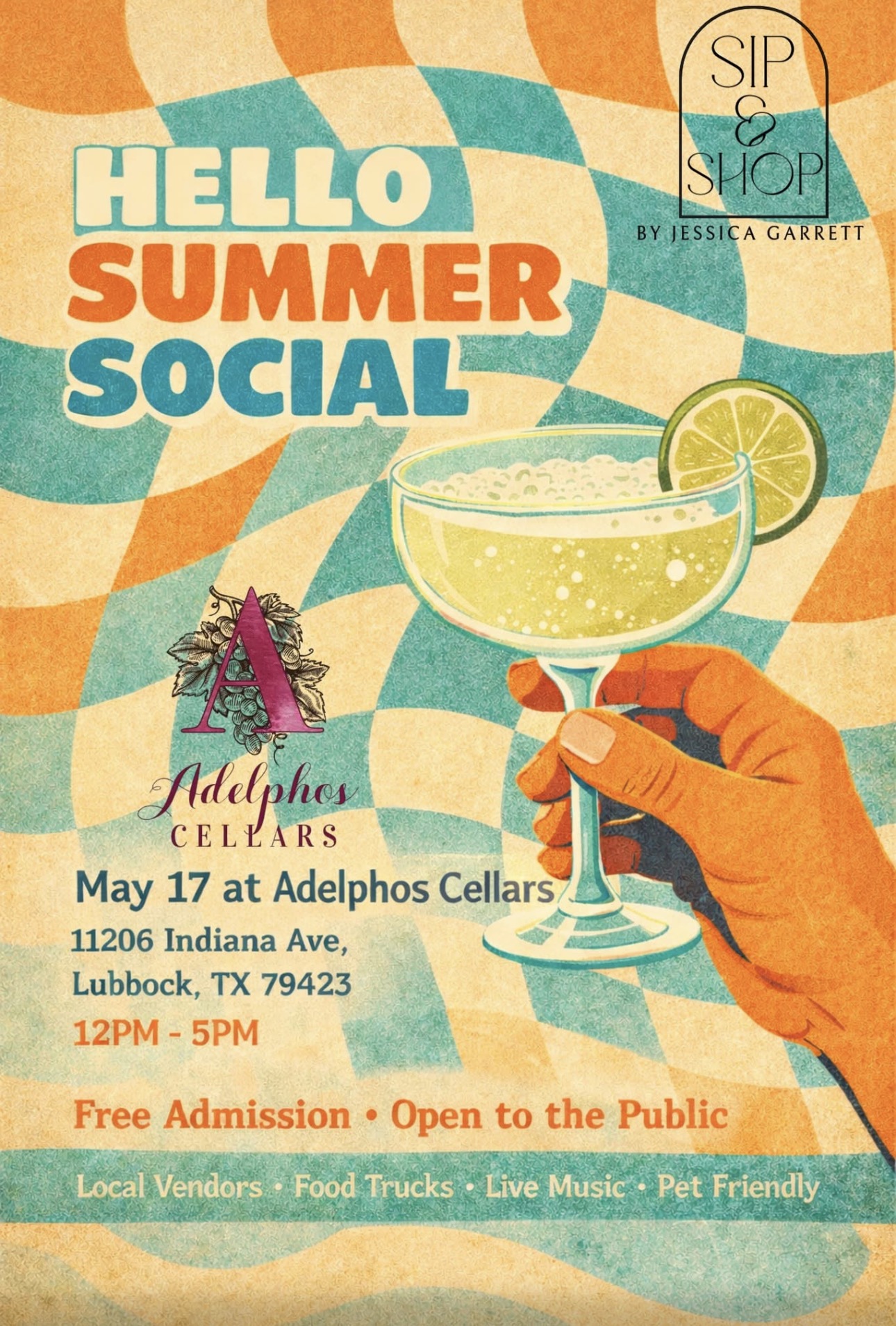 Sip & Shop — Hello Summer Social